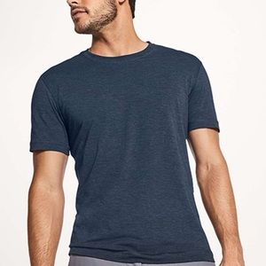 Lululemon XL 5 Year Basic Tee Heathered Nautical Navy 🫐